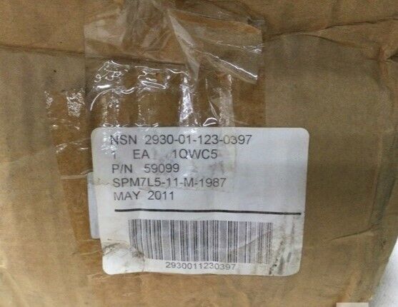 MARINE JASMIN DEFENSE 59099 49099 ENGINE COOLING SYSTEM PUMP 2930-01-123-0397