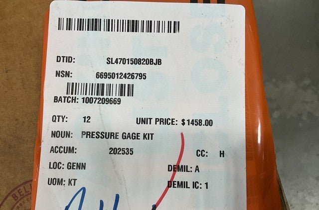 Pressure Gage Kit M-113A1 NSN 6695-01-242-6795 - photo 23