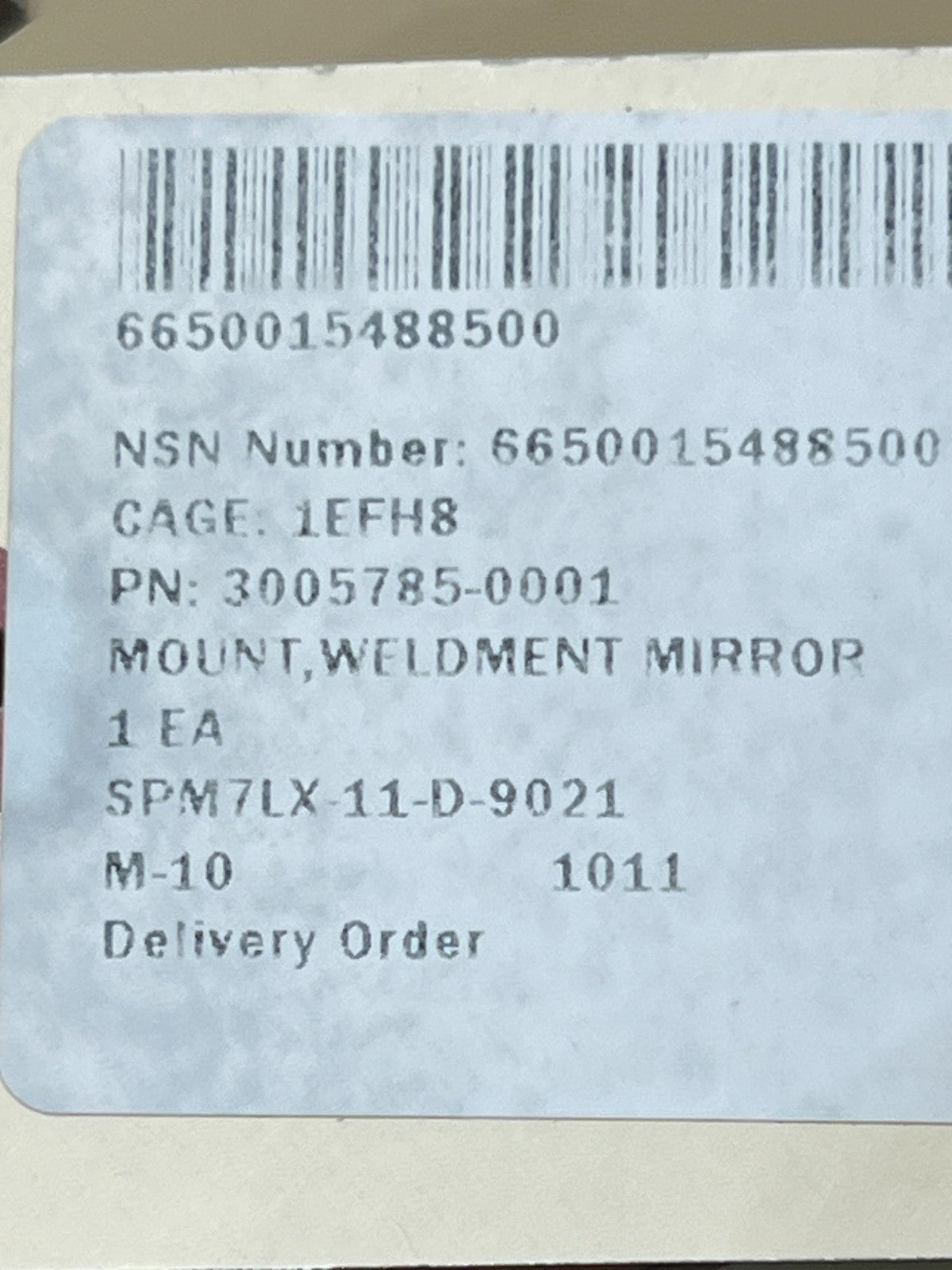 Mount Mirror Holder MK2A2 NSN 6650-01-548-8500 - photo 5