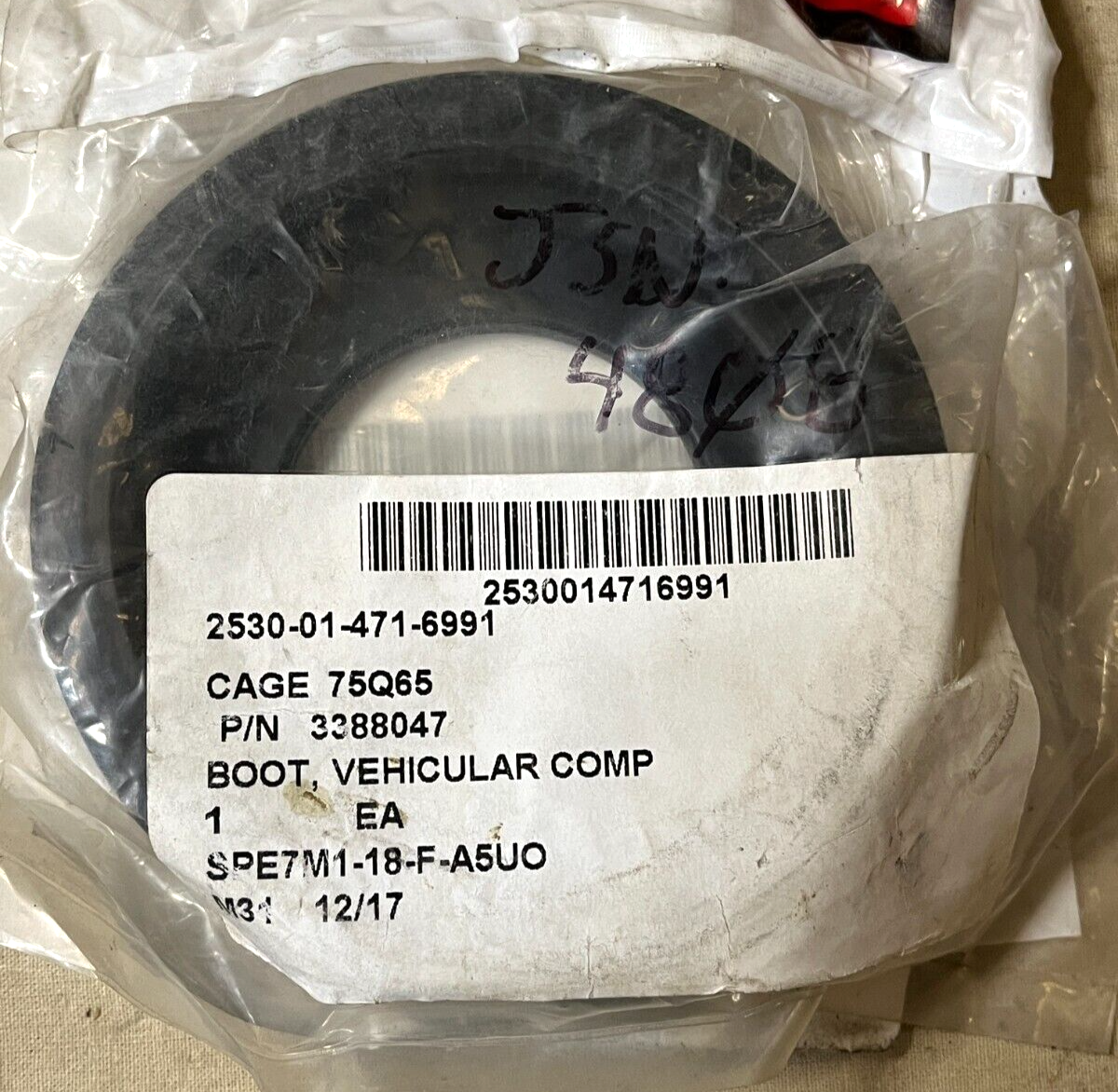 MRAP-M-ATV UI, MRAP-COUGAR BOOT, BALL JOINT 3216215 3333047 2530-01-471-6991