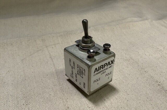 SENSATA TECHNOLOGIES AP12-21904-5 CIRCUIT BREAKER TRIP-RESET 5925-01-262-0759