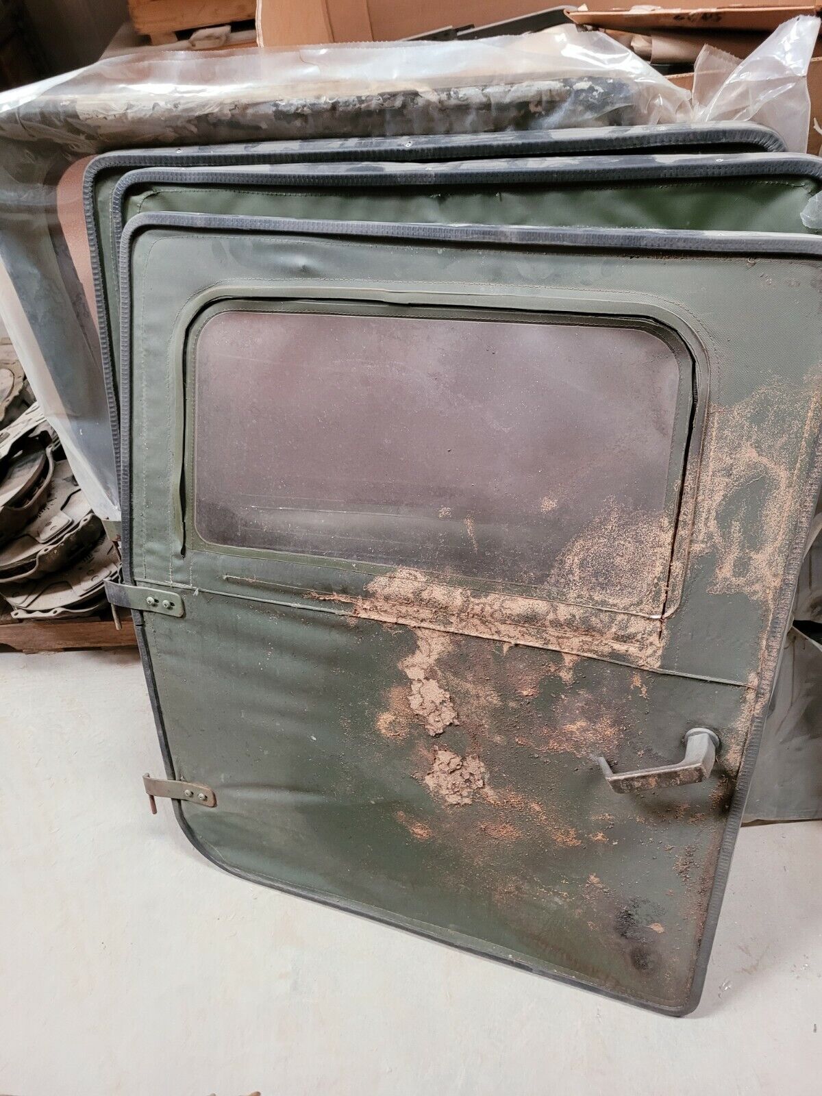 (6) Humvee M998 HMMWV Soft Top Door Lot of 6 Front LH AND RH M1114 Hummer