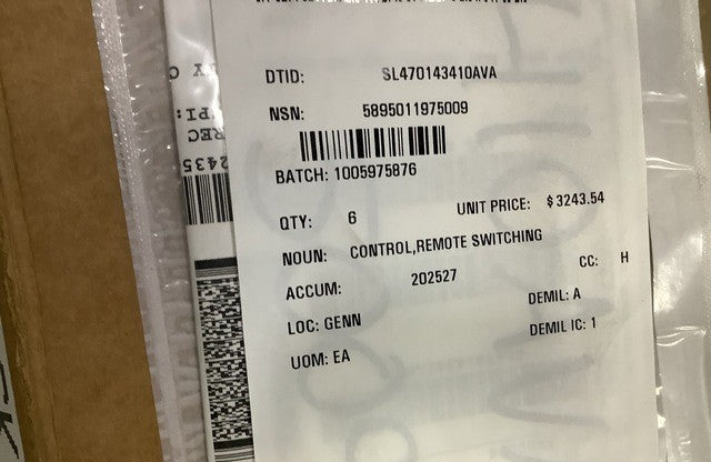 Electric Control Head 897059 NSN 5895-01-197-5009 - photo 4
