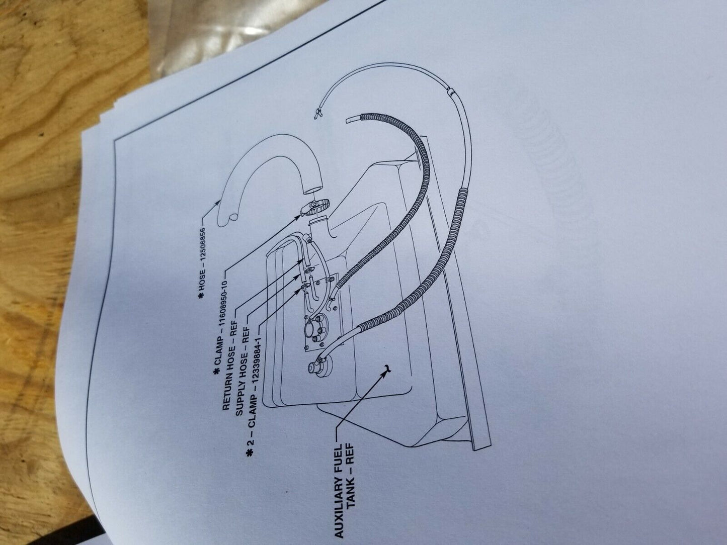 HMMWV HUMVEE AUXILIARY FUEL TANK KIT 57K4893 2910-01-608-4459 Hummer M998