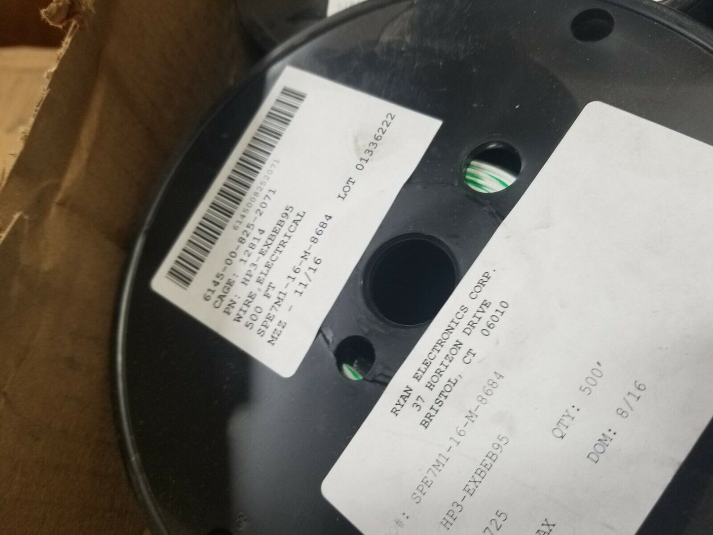 Wire (500Feet) Hp3-EXBEB95 Wire Electrical 2854/7-13 6145-00-825-2071