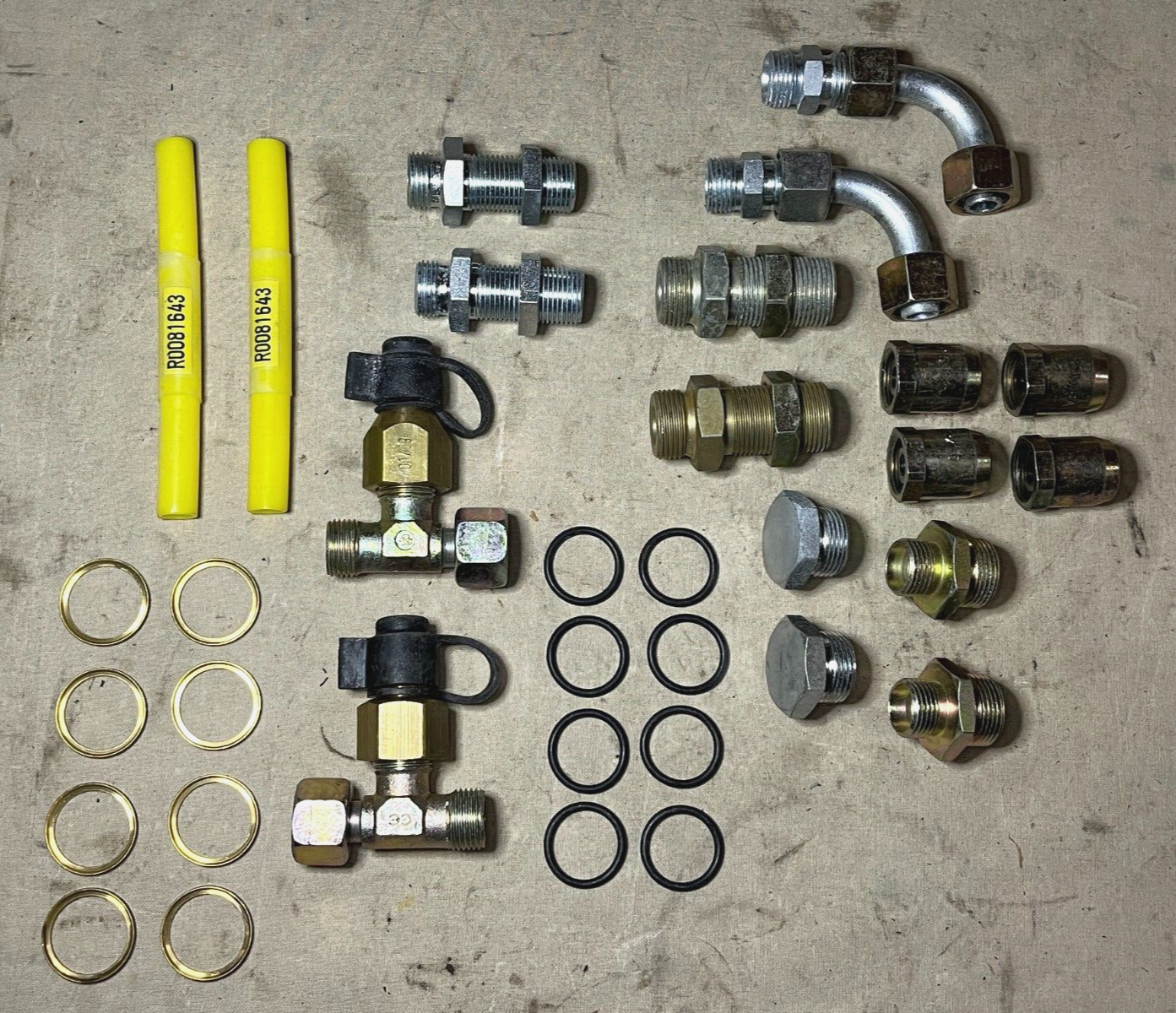 MRAP PIPING ABS VALVES FRONT KIT R0071566-0105 R0081349 4710-01-557-6541