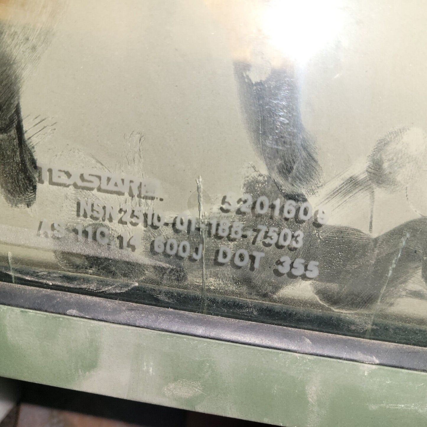 TEXSTARS 5201609 WINDOW, OBSERVATION 5584271 9330-01-188-7503 New-Old- Stock