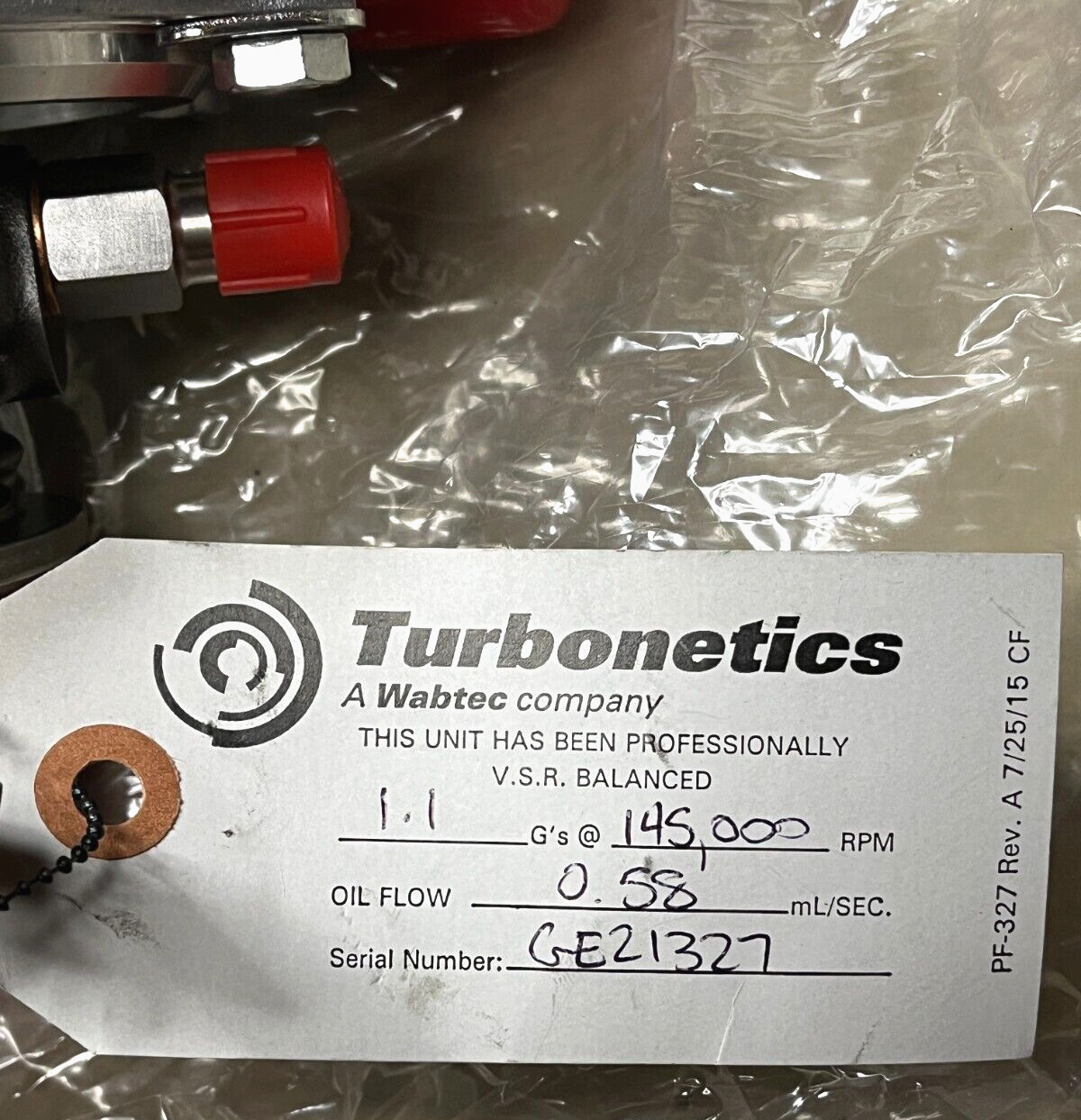 ERMP – EXTENDED-RANGE MULTI-PURPOSE TURBONETICS 11750 ROTOR BLOWER ASSEMBLY