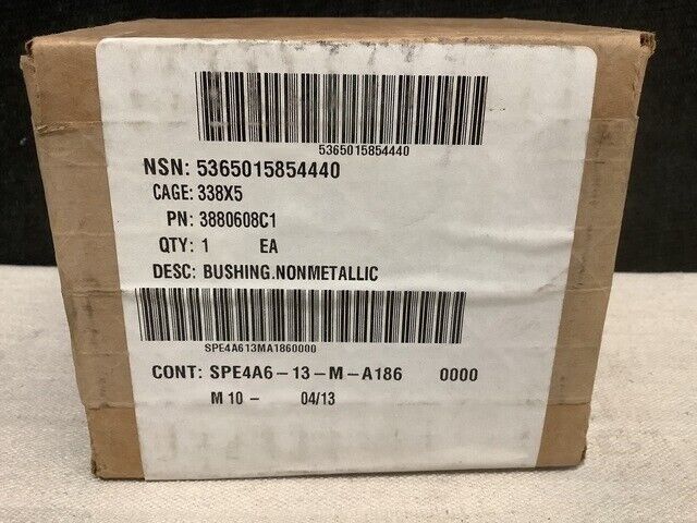 MRAP MAXXPRO DASH NAVISTAR 3880608C1 NON-METALLIC BUSHING 5365-01-585-4440