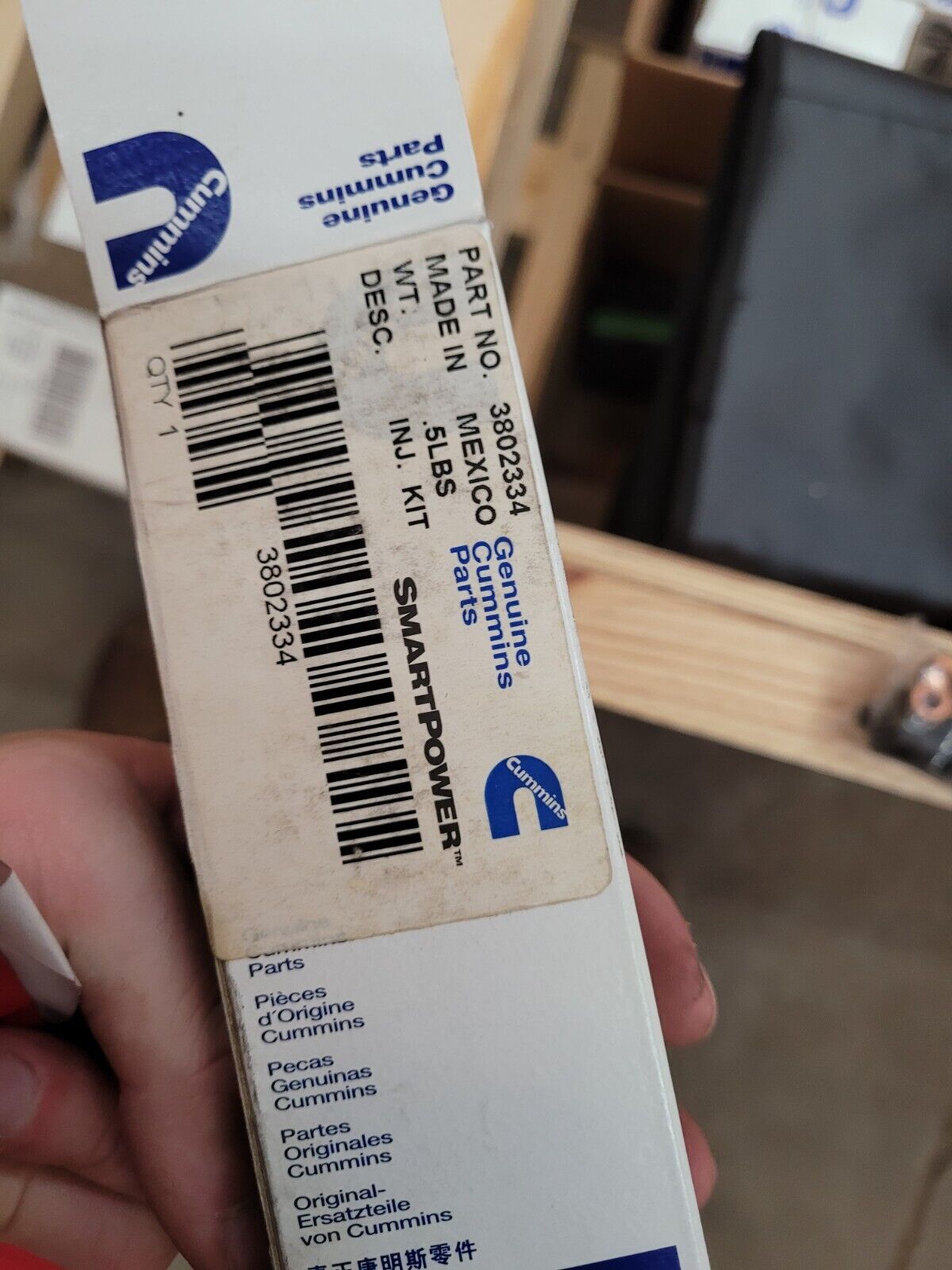 OEM CUMMINS INJECTOR 2910-01-413-8047 BS3 Marine 3.9 liter B Engine