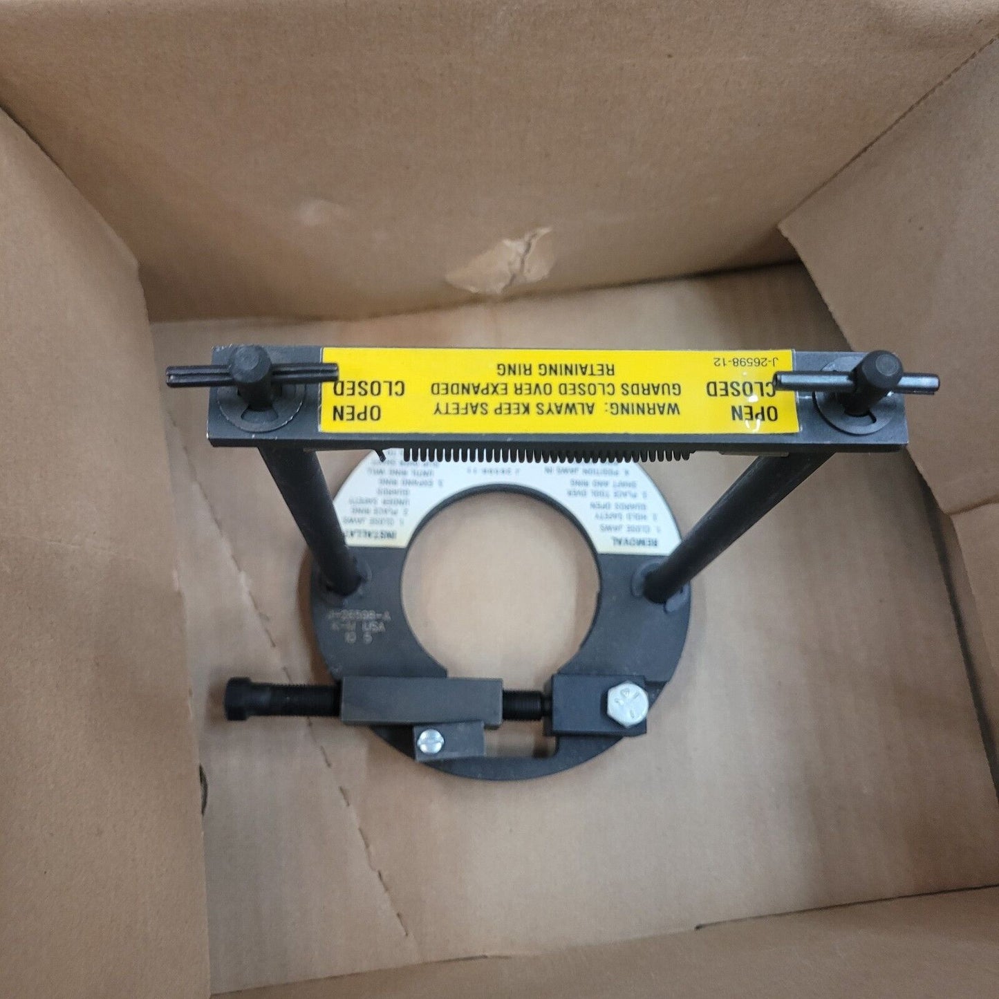 HEMTT TRUCK SNAP RING REMOVER/INSTALLER J-26598-A 2AH918 4910-01-158-3996