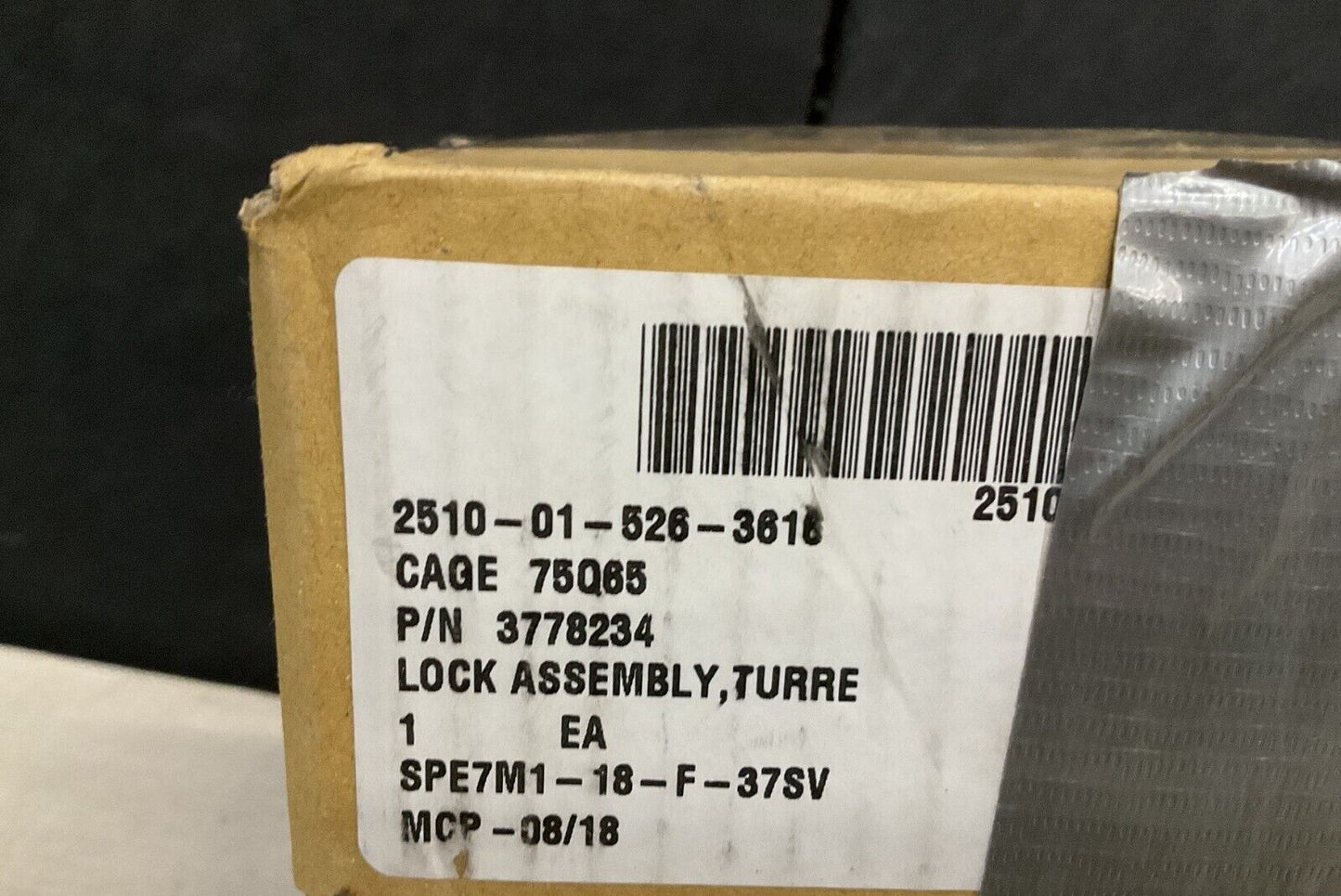 MTVR CARGO TRUCK OSHKOSH 3778234 TURRET LOCK ASSEMBLY 3280472 2510-01-526-3616