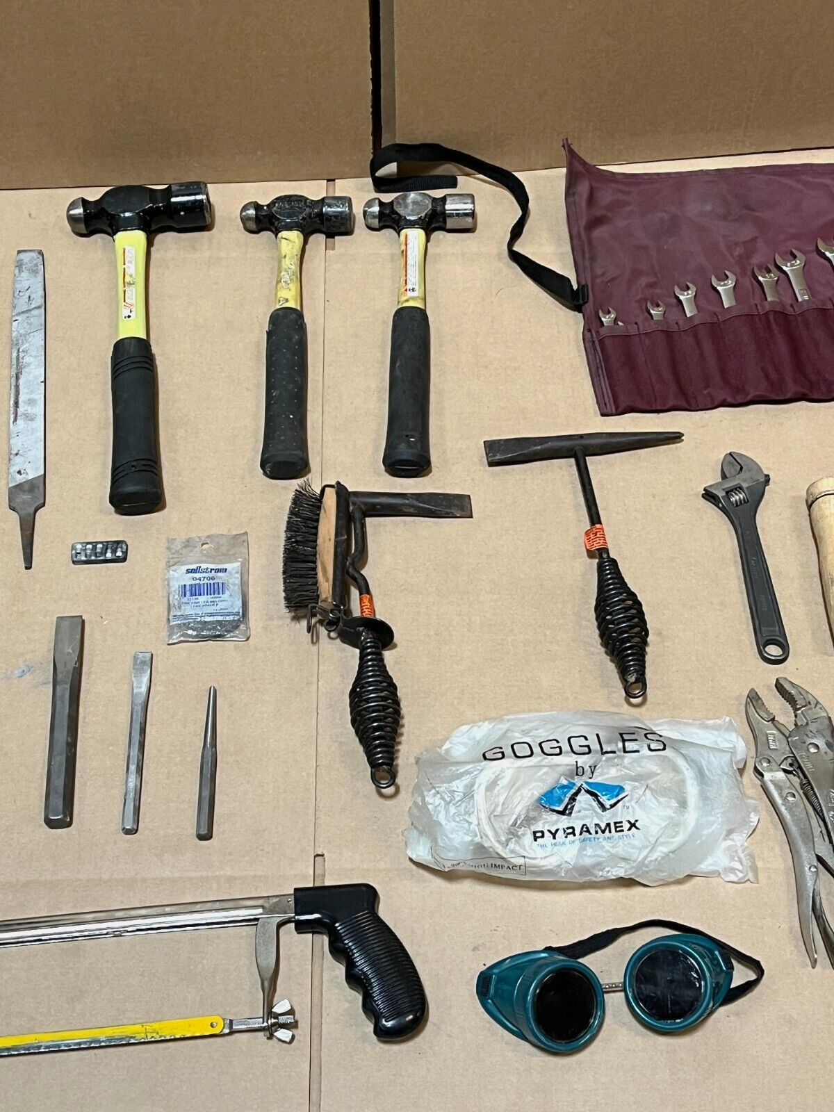 USGI MILITARY WELDER'S TOOL KIT 7540661 1619210 NSN 5180-00-754-0661