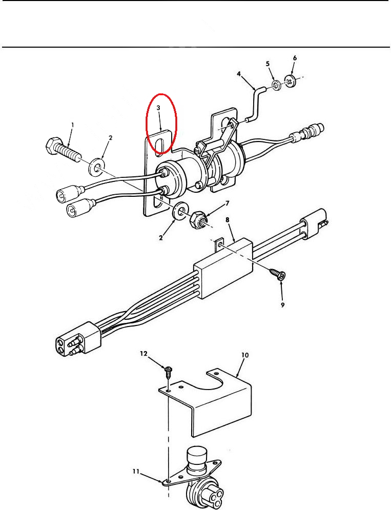 NEW M998 HUMVEE HUMMER 12460230 SWITCH BRAKE LIGHT, DUAL LEVER 2540-01-410-8789