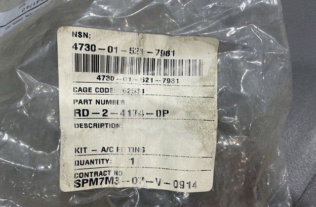 Fitting Kit M1097A1 NSN 4730-01-521-7981 - photo 7