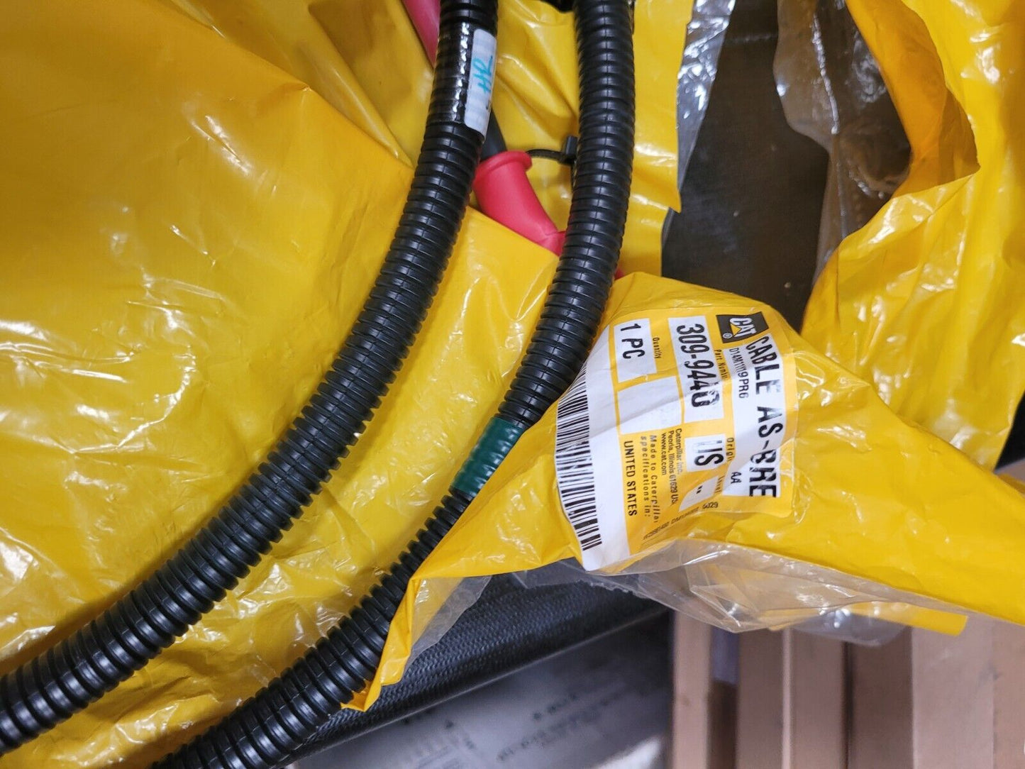 CAT LEAD ELECTRICAL 309-9440 6150-01-568-9827 3099440 BACKHOE LOADER 420E