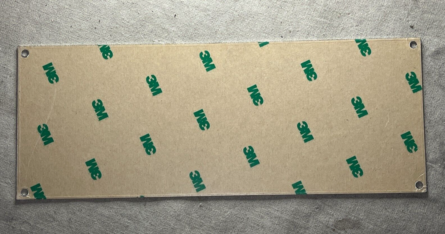 GENUINE AMK25 CARGO TRUCK SHIPPING DATA LABEL 3M BACK 3752907 7690-01-575-0860