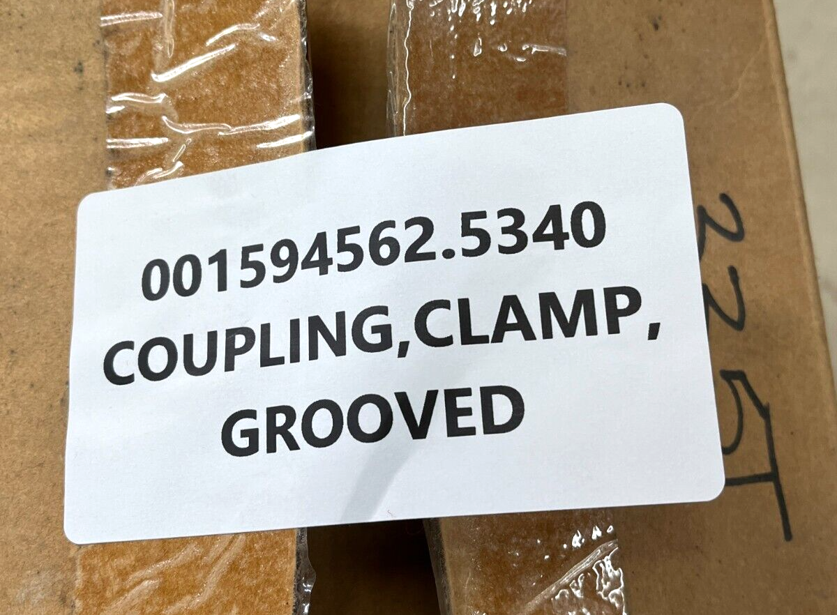 VICTAULIC 4/114.3-75 4'' GROOVED CLAMP COUPLING L040075PTO 5342-00-159-4562 NOS