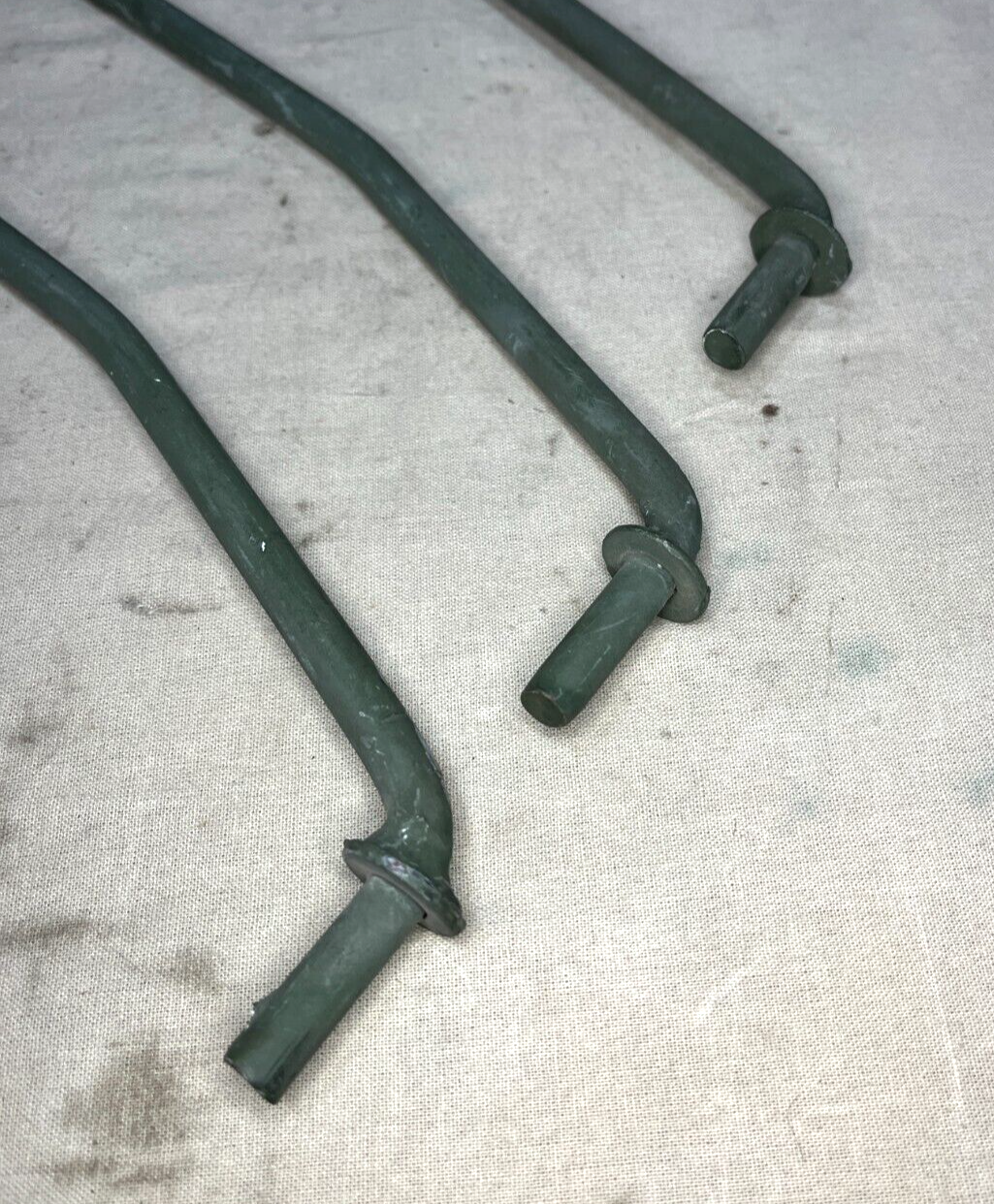 (3) 5 TON CAB SOFT TOP CANVAS BOW SUPPORTS M54A2 M35A2 M939A1 2540-01-092-1264