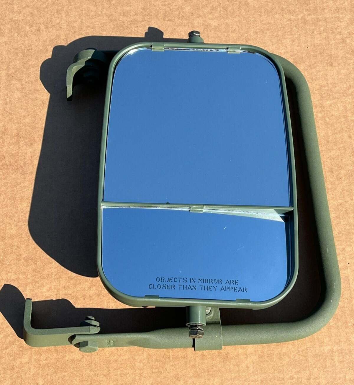 NEW HMMWV MIRROR ASSY SET, PAIR Humvee H1 HUMMER, M998 (12342129,12342130)GREEN