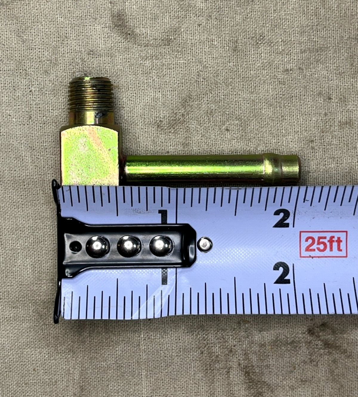 M998 HMMWV 5P4536 1/8'' PIPE TO 1/4'' HOSE BRASS ELBOW 5582652 4730-01-200-4277