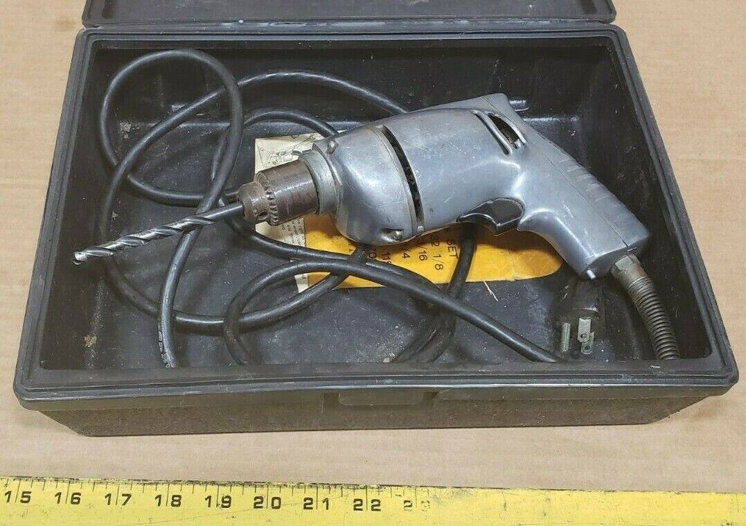 Vintage 1958 Stanley 232-B Mighty Midget Drill (Still Works!)