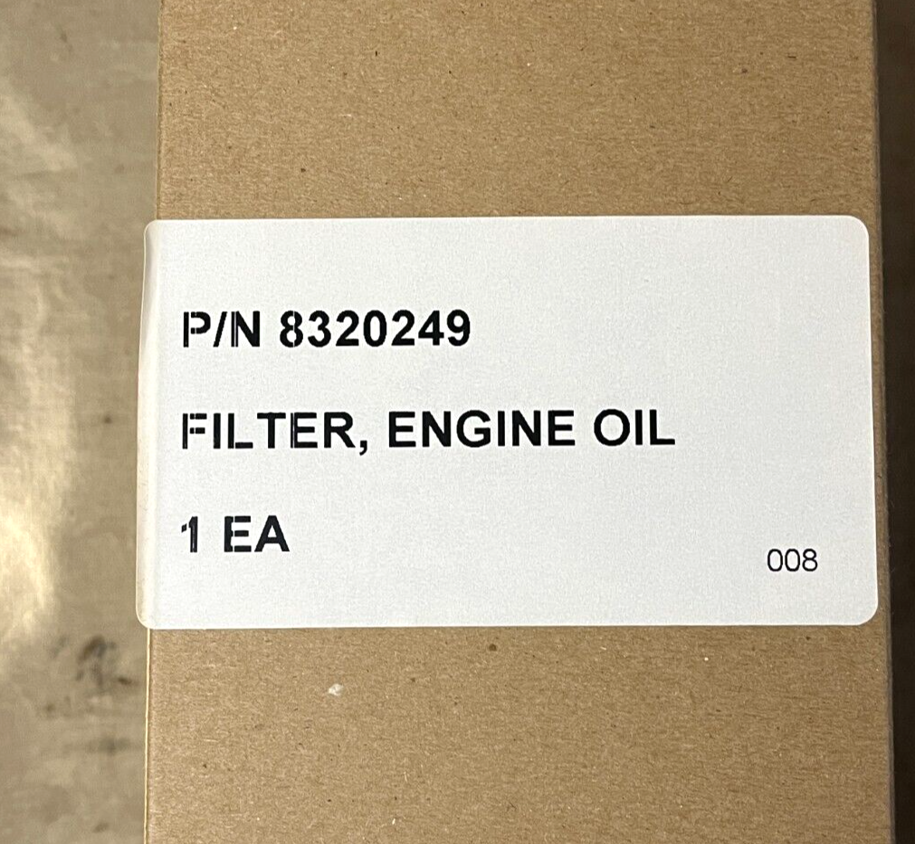 1000 HOUR JLG FORKLIFT TRUCK FILTER ELEMENT KIT 1001102924 2990-01-585-8958