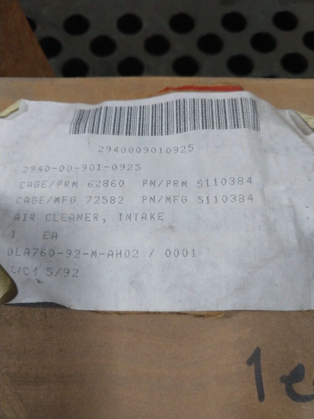 Detroit Diesel 5110384, 05110384, Crankcase Breather ASSY 2940-00-901-0925