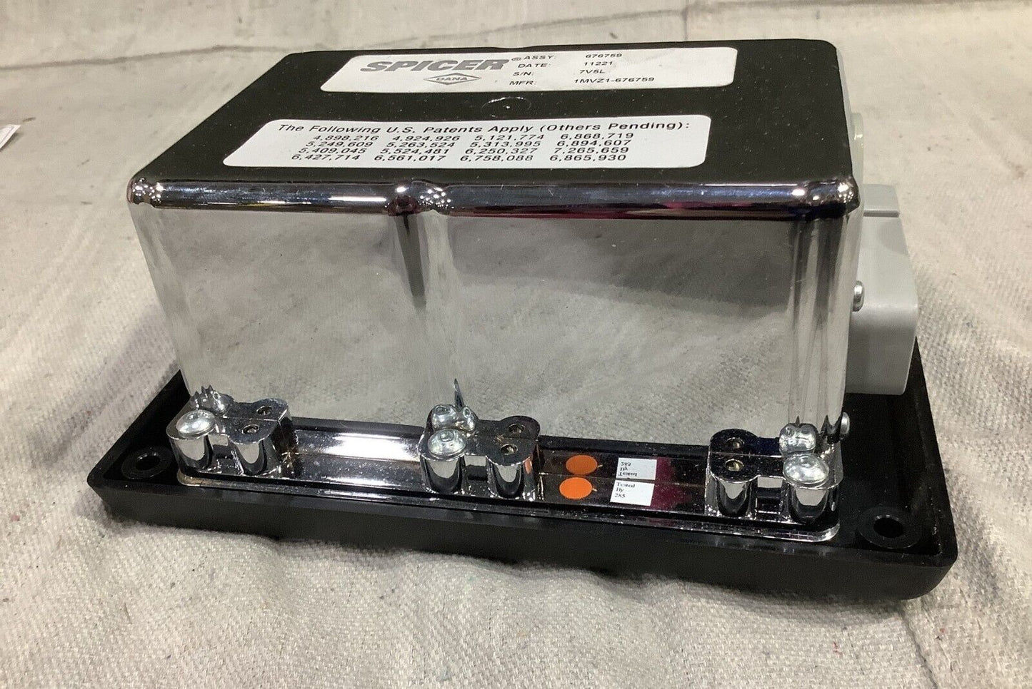 MTVR MK29 MK30 TRUCK 3689068 PNEUMATIC TIRE CONTROL UNIT 676759 2530-01-570-5990