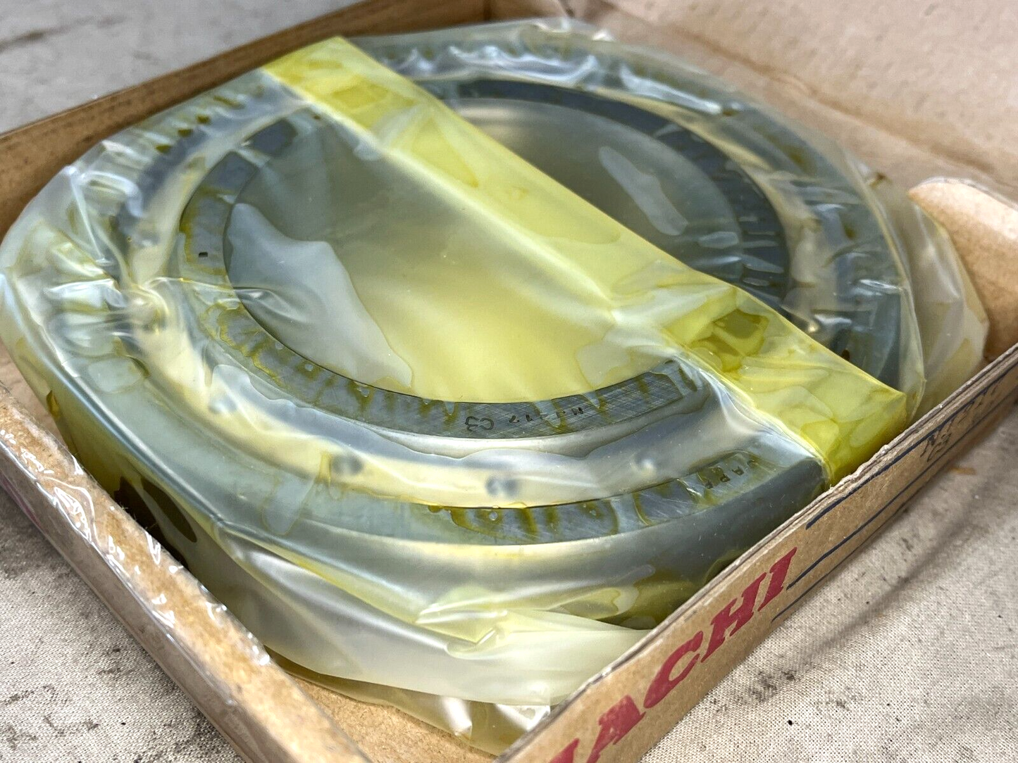 GENUINE NACHI NJ217 C3 SINGLE DEEP GROOVE BALL BEARING 6313ZZE 3110-01-155-5371