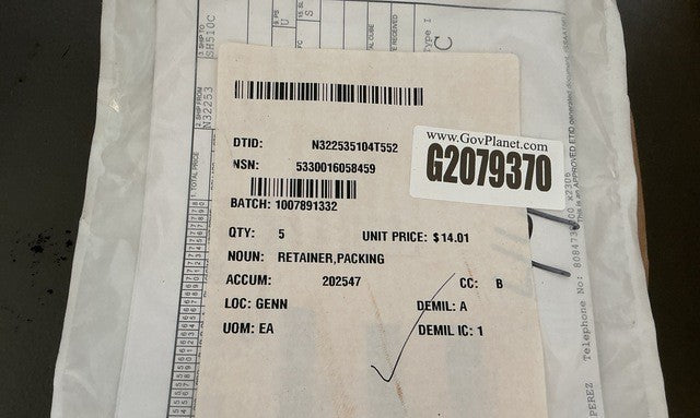 Heavy Duty 754-7066877-61 NSN 5330-01-605-8459 - photo 2