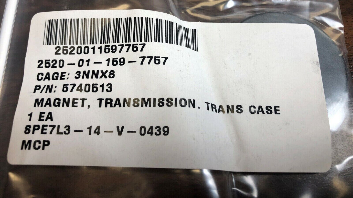 HMMWV CUCV 1 1/4 TON M998 CHIP COLLECTOR MAGNET 5740513 3681601 2520-01-159-7757