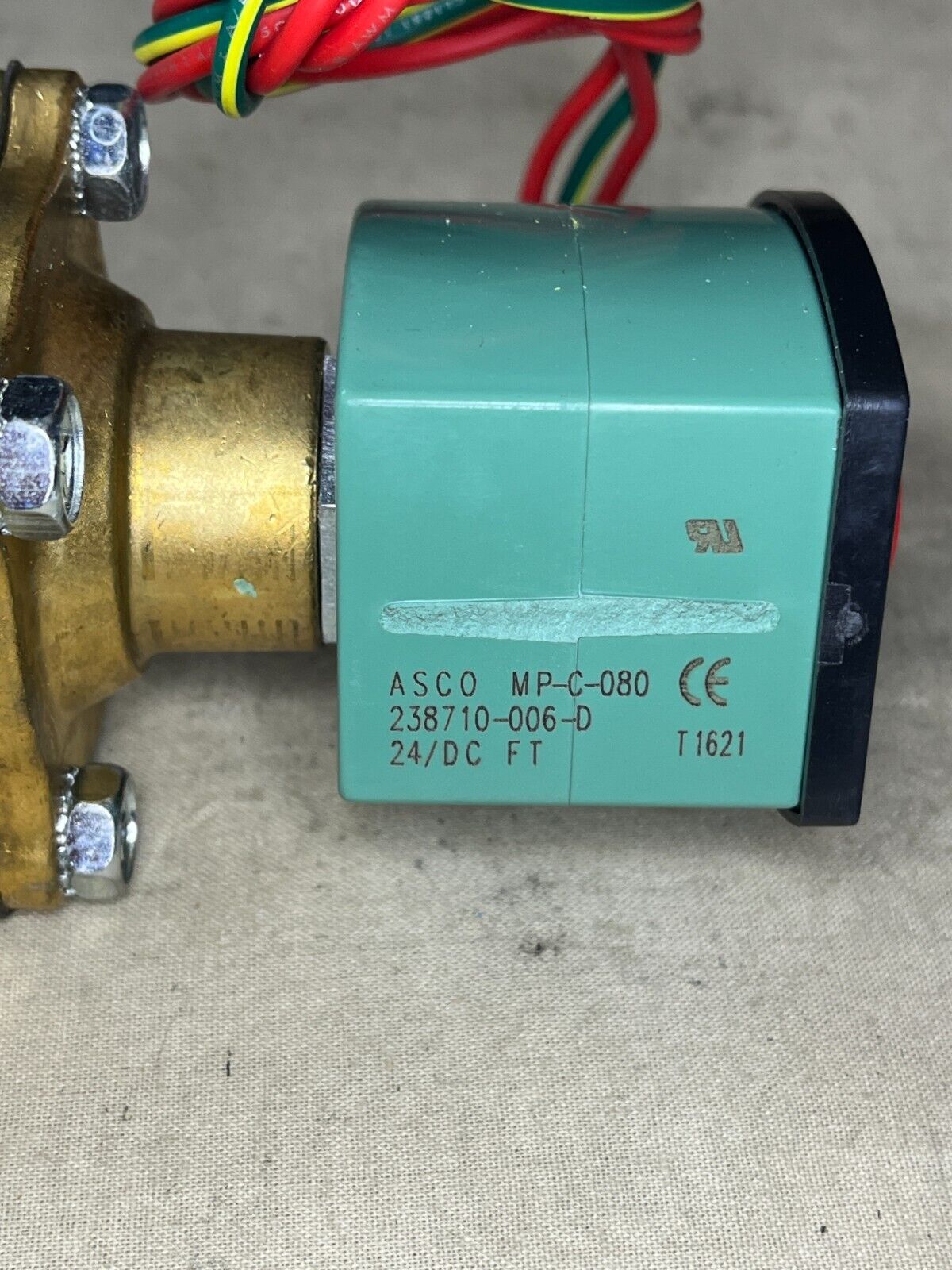 ASCO REDHAT 8210G034V-24DC GENERAL PURPOSE SOLENOID VALVE 4810-01-643-8434