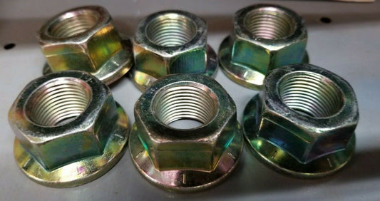 (6) M939A2 Nut Self Locking Military Wheel M1070 HEMTT RIM NUT 12257242 M35A3