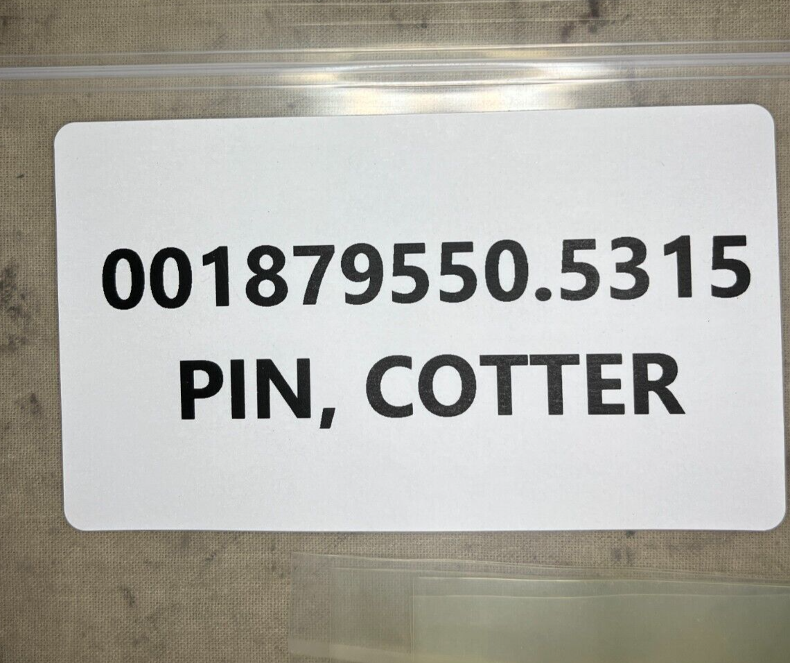 (2) MILITARY COTTER PIN MS24665-419 M534H24-30 11H239 5315-00-187-9550 2EA