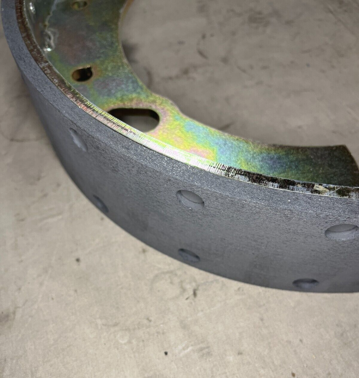 MRAP, M105 TRAILER BRAKE SHOE 7064979 7064978 A1-3222K713 2530-00-693-1007