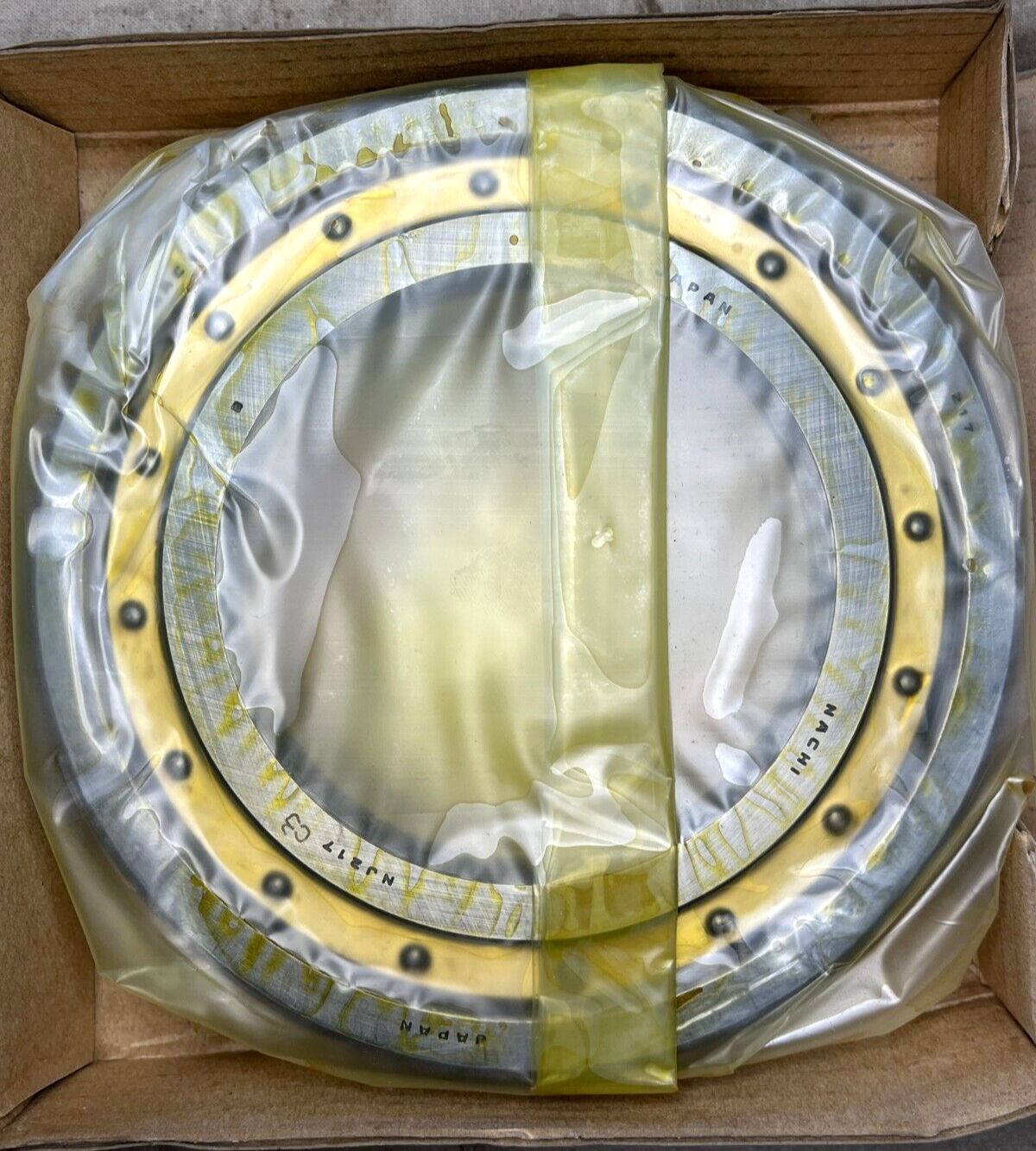 GENUINE NACHI NJ217 C3 SINGLE DEEP GROOVE BALL BEARING 6313ZZE 3110-01-155-5371