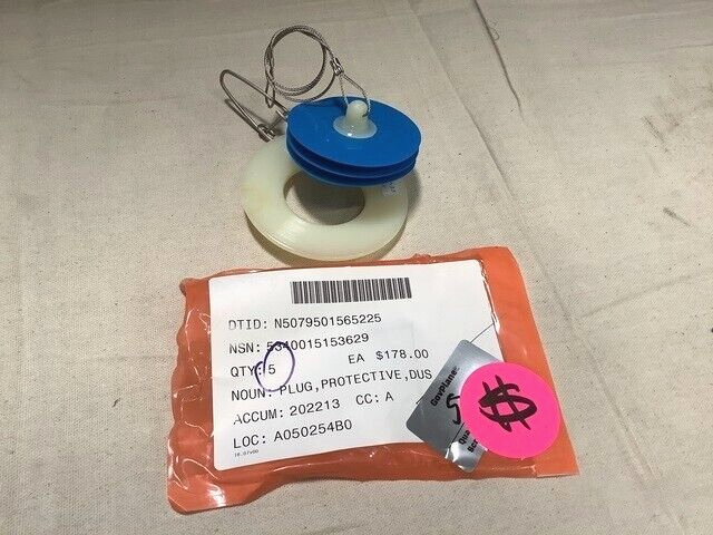 NAVSEA 3F3000-33 DUST AND MOISTURE PROTECTIVE PLUG NSN 5340-01-515-3629