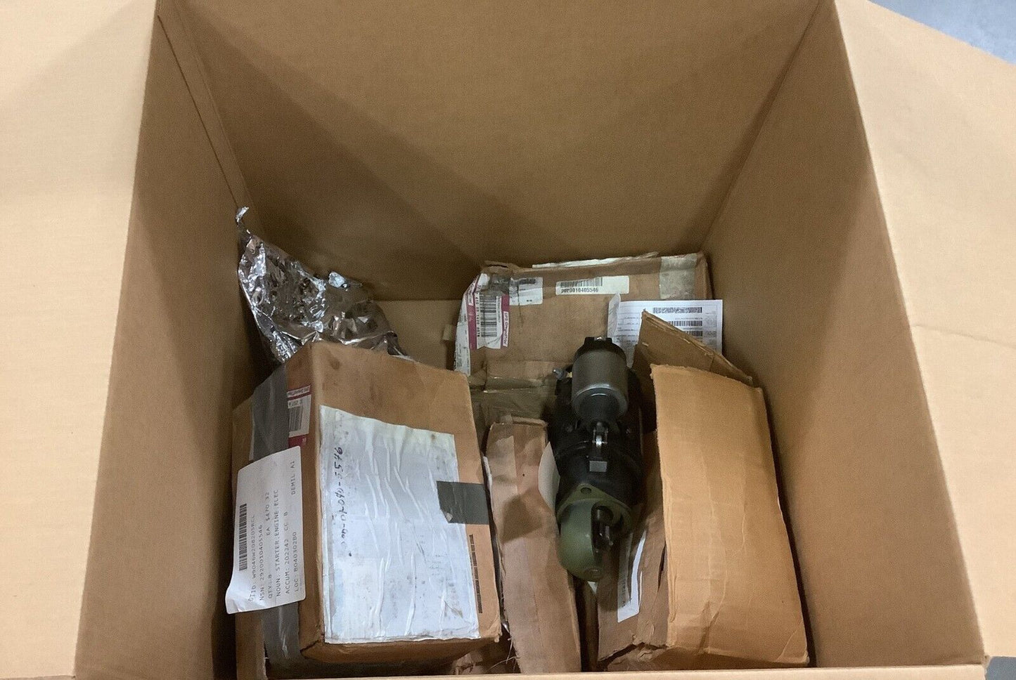 MEP002A, MEP003A MILITARY GENERATOR ENGINE STARTER 24V 1549159 2920-01-040-5546