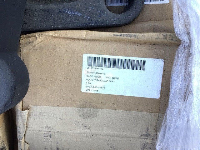 Spring Wear Plate 820-00 NSN 2510-01-314-4412 - photo 5