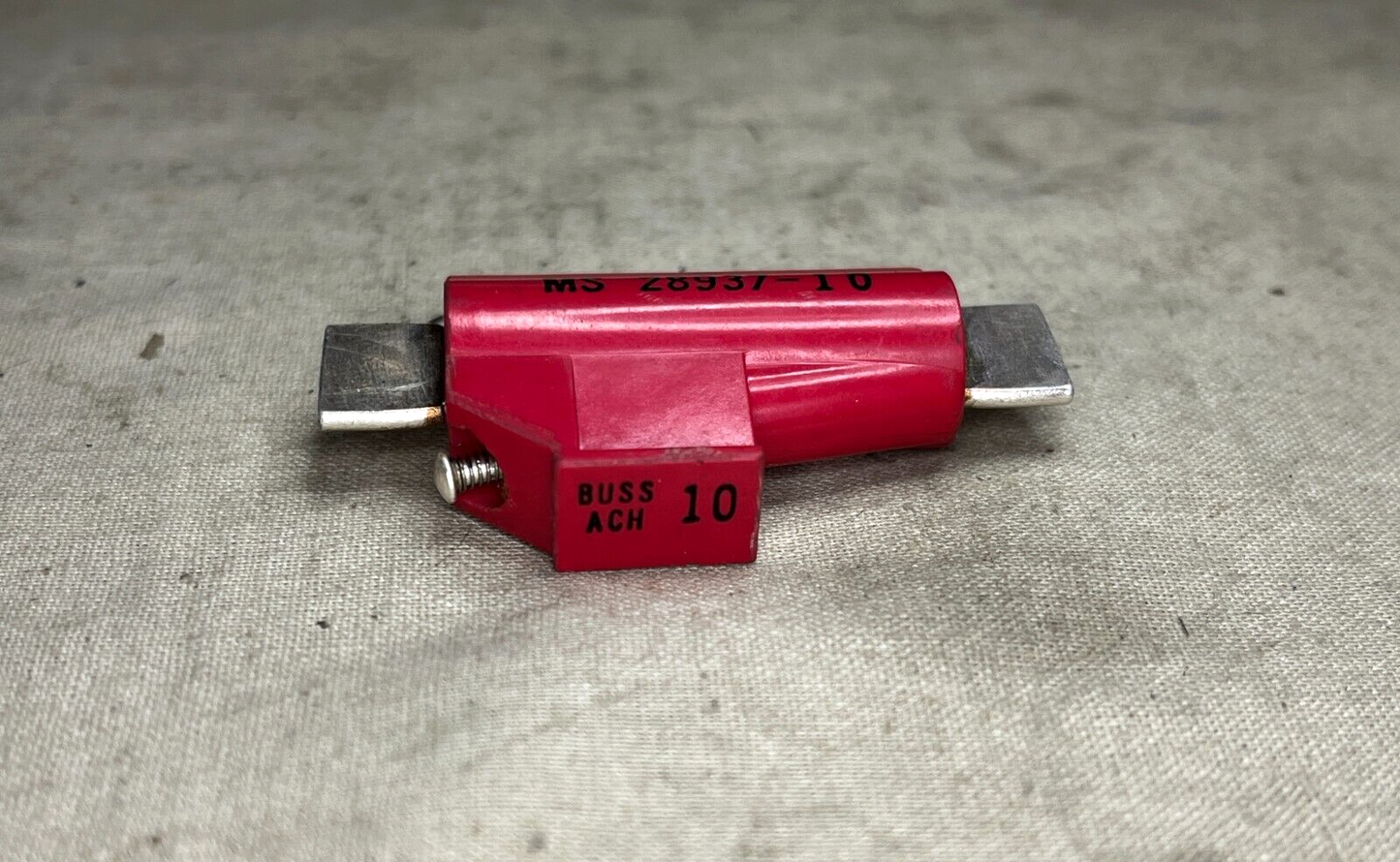 AIRCRAFT T-37 MS28937-10 INCLOSED LINK FUSE SAE-AS5372 MS271211 5920-00-912-2823