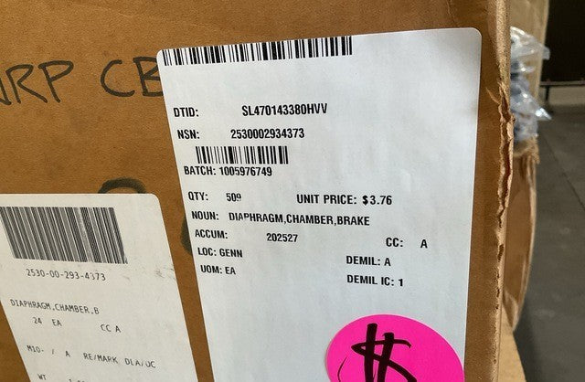 Brake Chamber Diaphragm 11662241-10 NSN 2530-00-293-4373 - photo 7