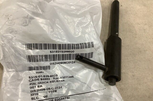 13011485 QUICK RELEASE PIN FOR MULTI-APPLICATION WEAPON TRIPOD MOUNT