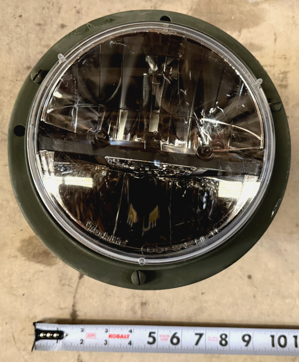 HEMTT MRAP-M-ATV JERRV TRUCK-LITE 07372A 24V HEADLIGHT ASSEMBLY 6220-01-555-5625