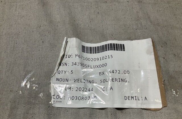 BOXE OF WELD BACKING TAPE, WELDING, SOLDERING, BRAZING FLUX