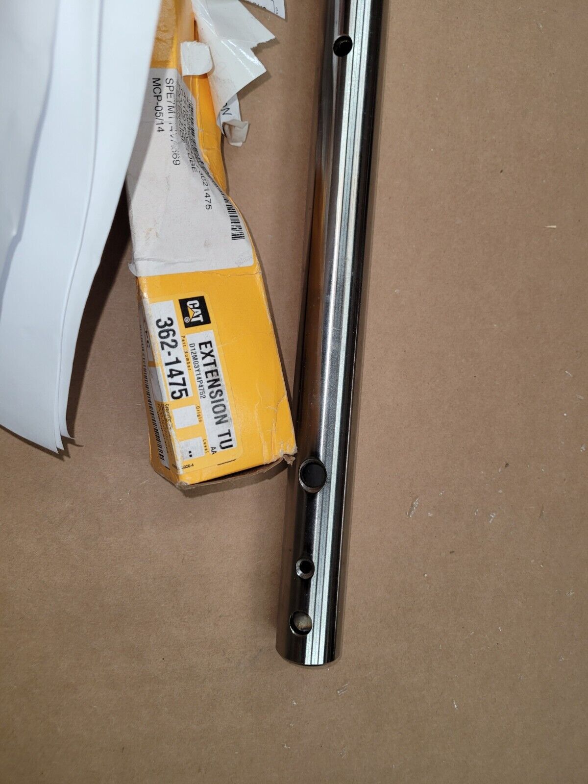 CAT OEM EXSTENSION TUBE 3621475 LOADER, SCOOP TYPE II, 924H 4710-01-602-2452