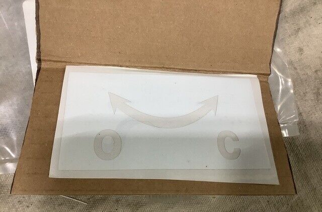 MRAP RG-31 RCV R0125167 IDENTIFICATION MARKER STENCIL - C/O ARROW ABOVE