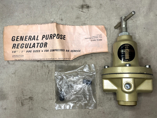 USS AUSTIN LPD-4 NORGREN 11-002-025 FLUID PRESSURE REGULATING 4820-01-162-6370