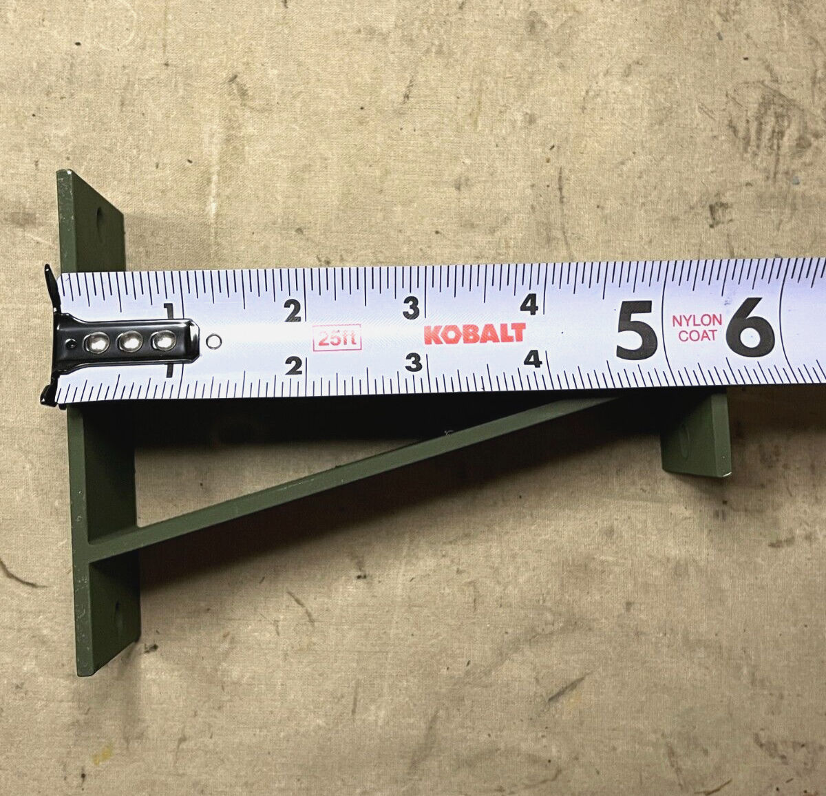 M998 HMMWV 12460542-2 RADIO TRAY MOUNTING BRACKET RCSK17601-1 5340-01-433-0936