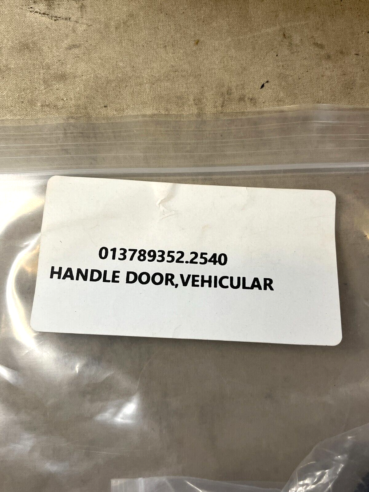 FMTV/LMTV TRUCK 12417502 INSIDE VEHICULAR INTERIOR DOOR HANDLE 2540-01-378-9352